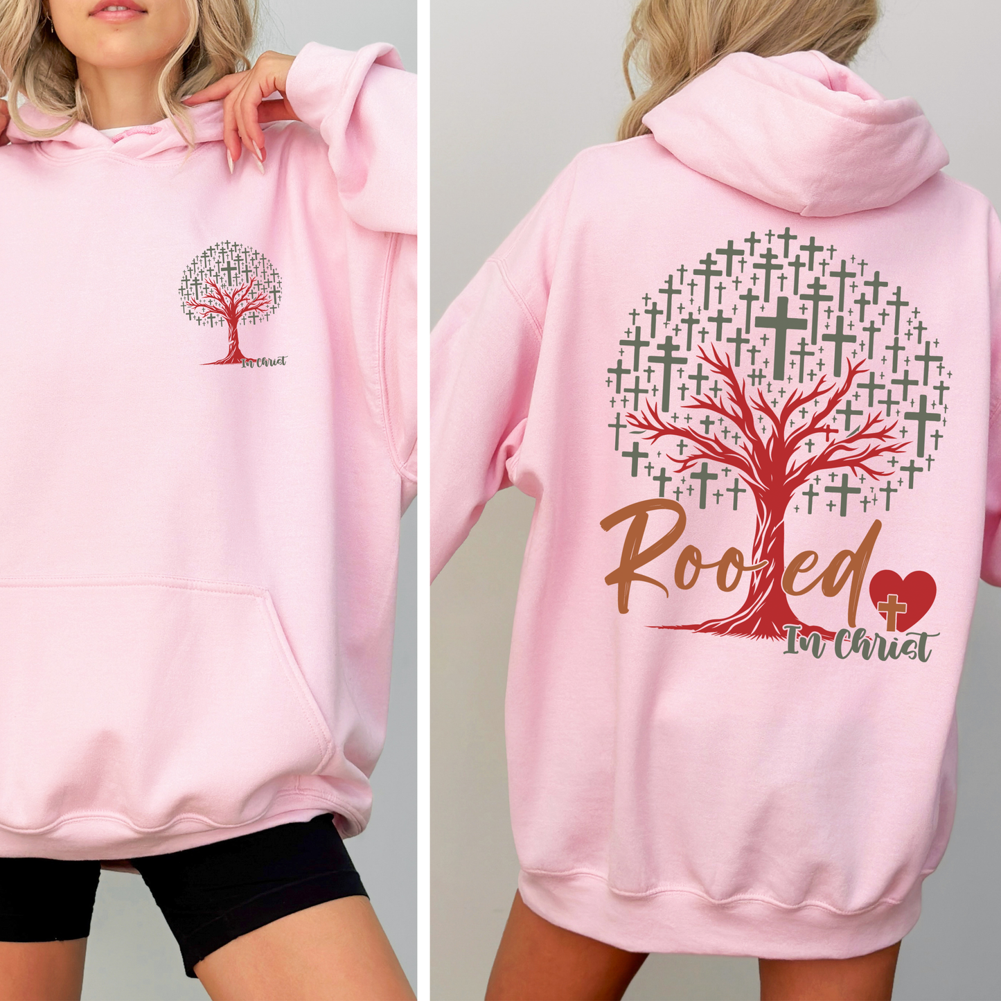 Rooted in Christ Apparel - T-shirt, Hoodie, Sweatshirt