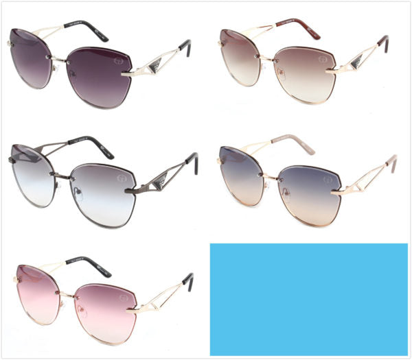 Women's Luxury Elegant Metal Sunglasses