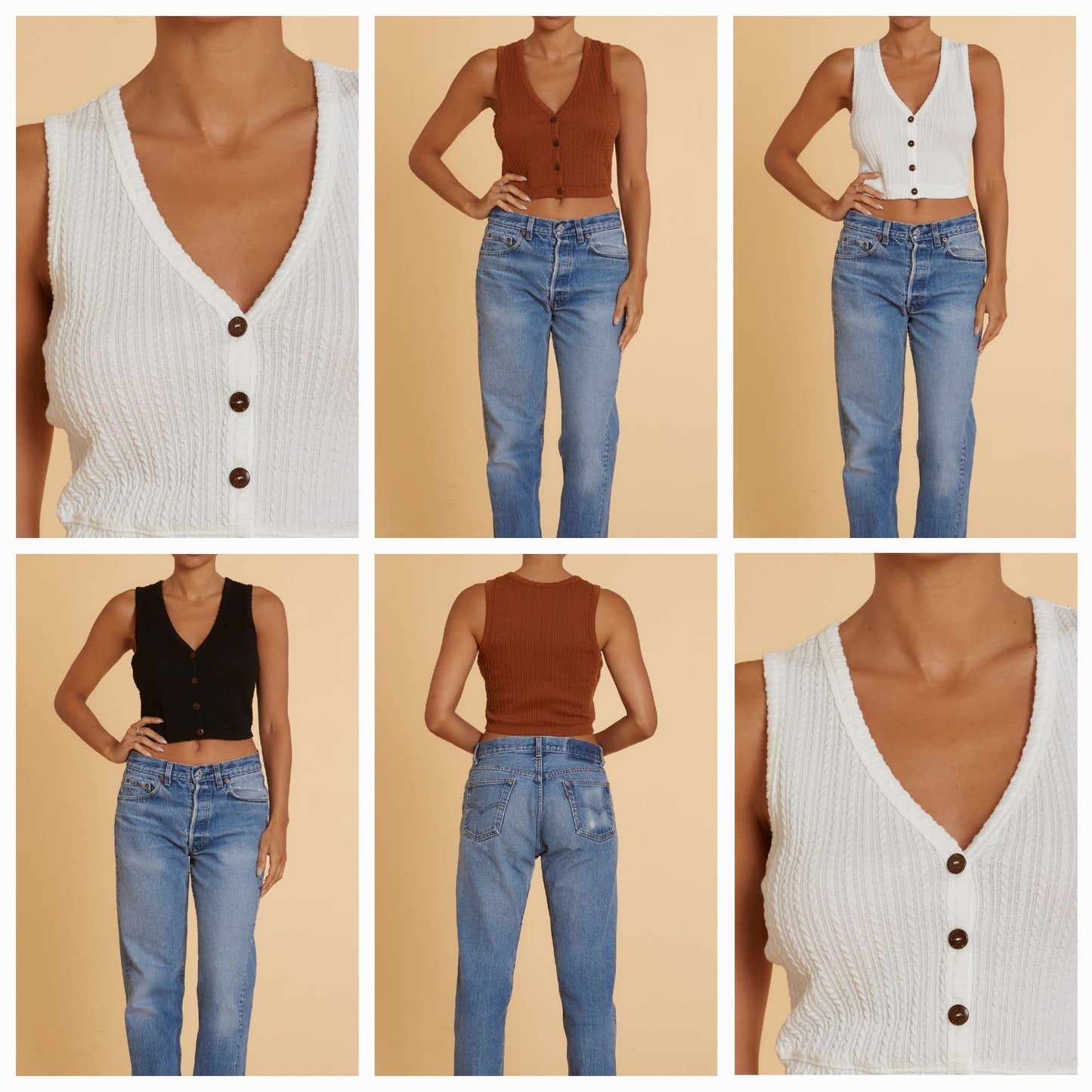 Knit Sweater Vest