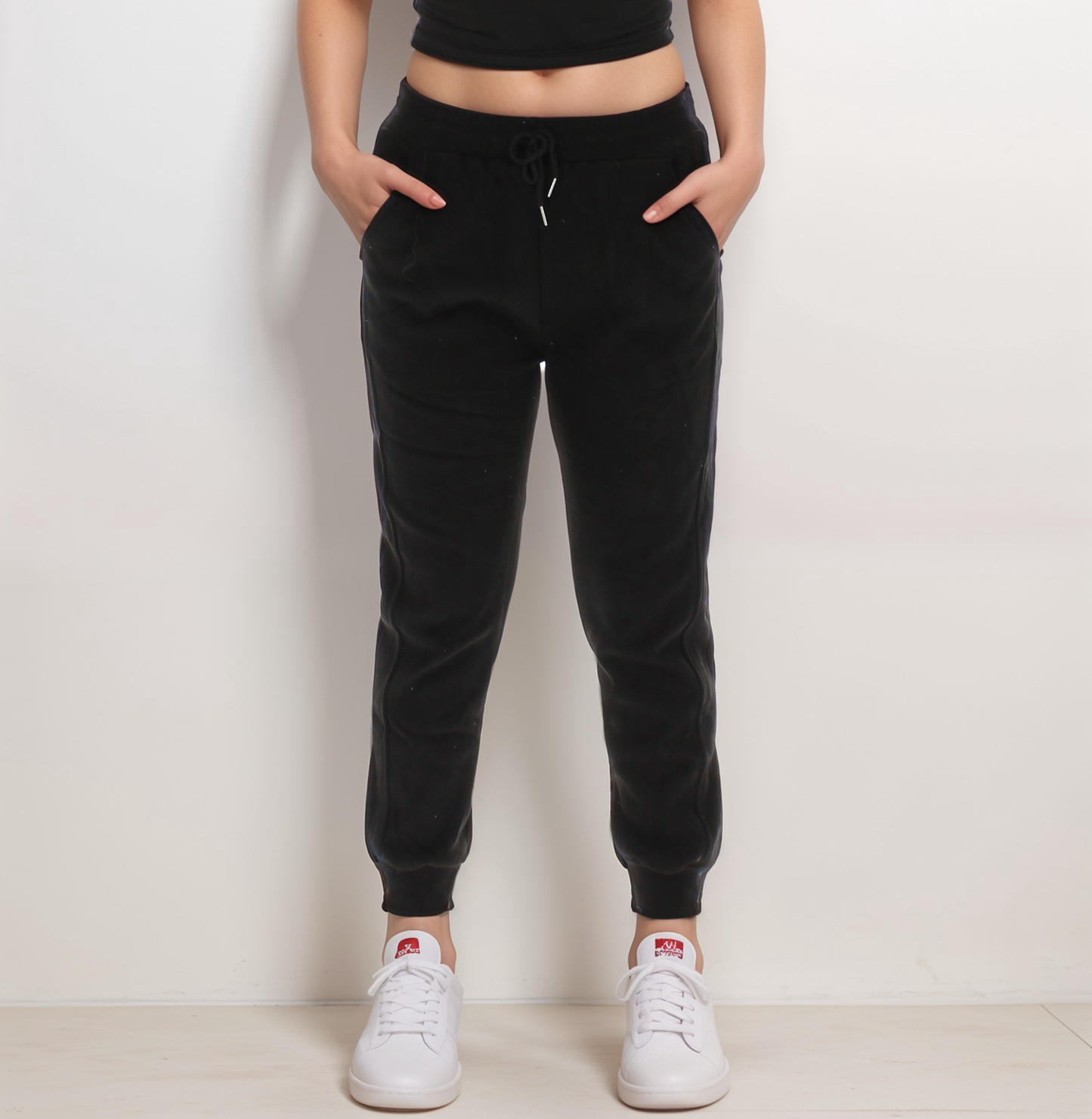 Drawstring Cuffed Leg Sweatpants