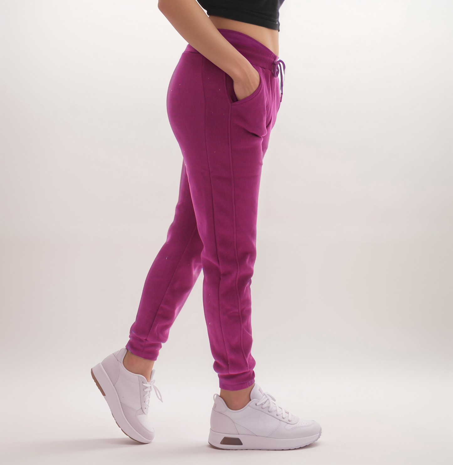 Drawstring Cuffed Leg Sweatpants