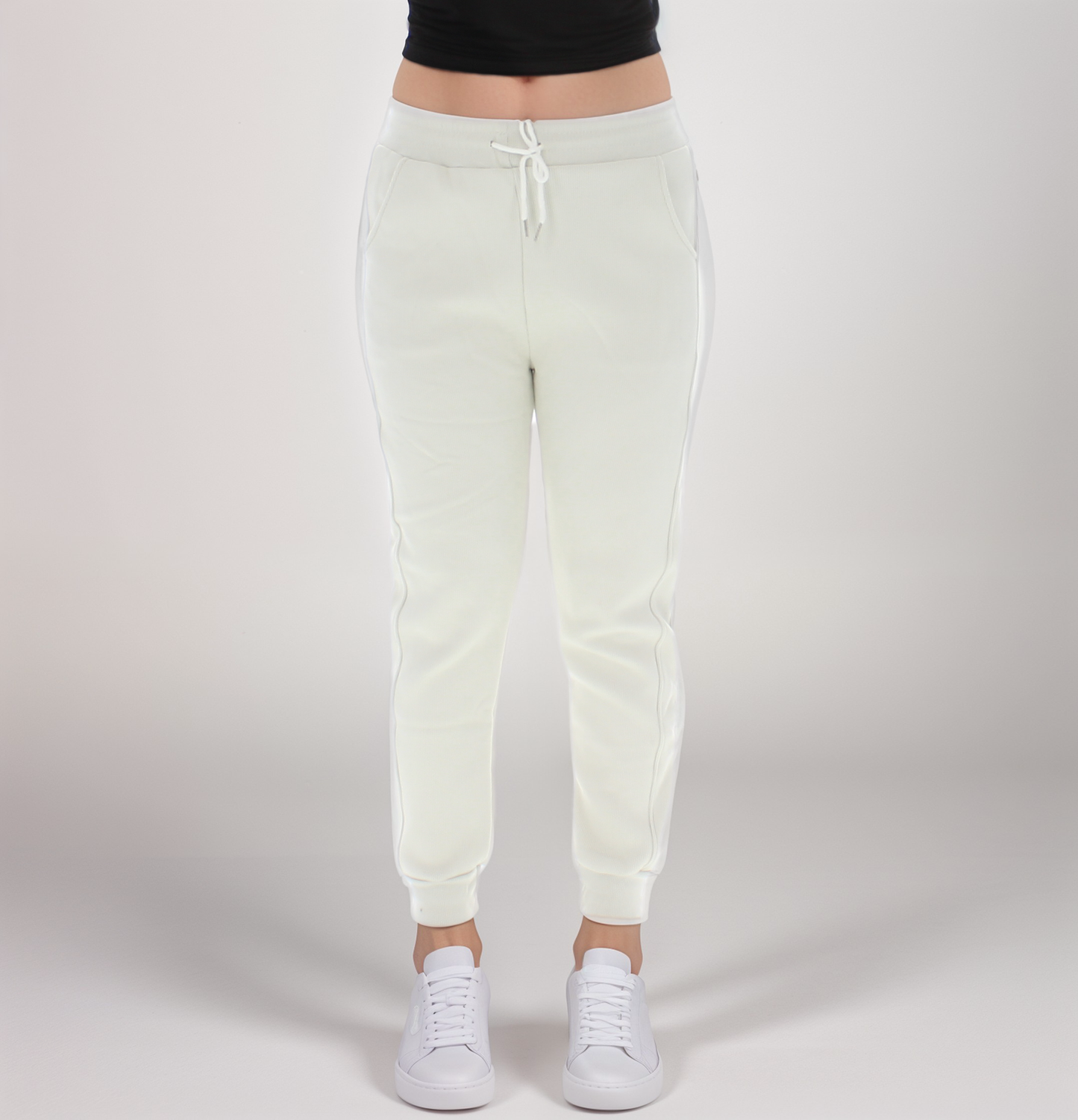 Drawstring Cuffed Leg Sweatpants