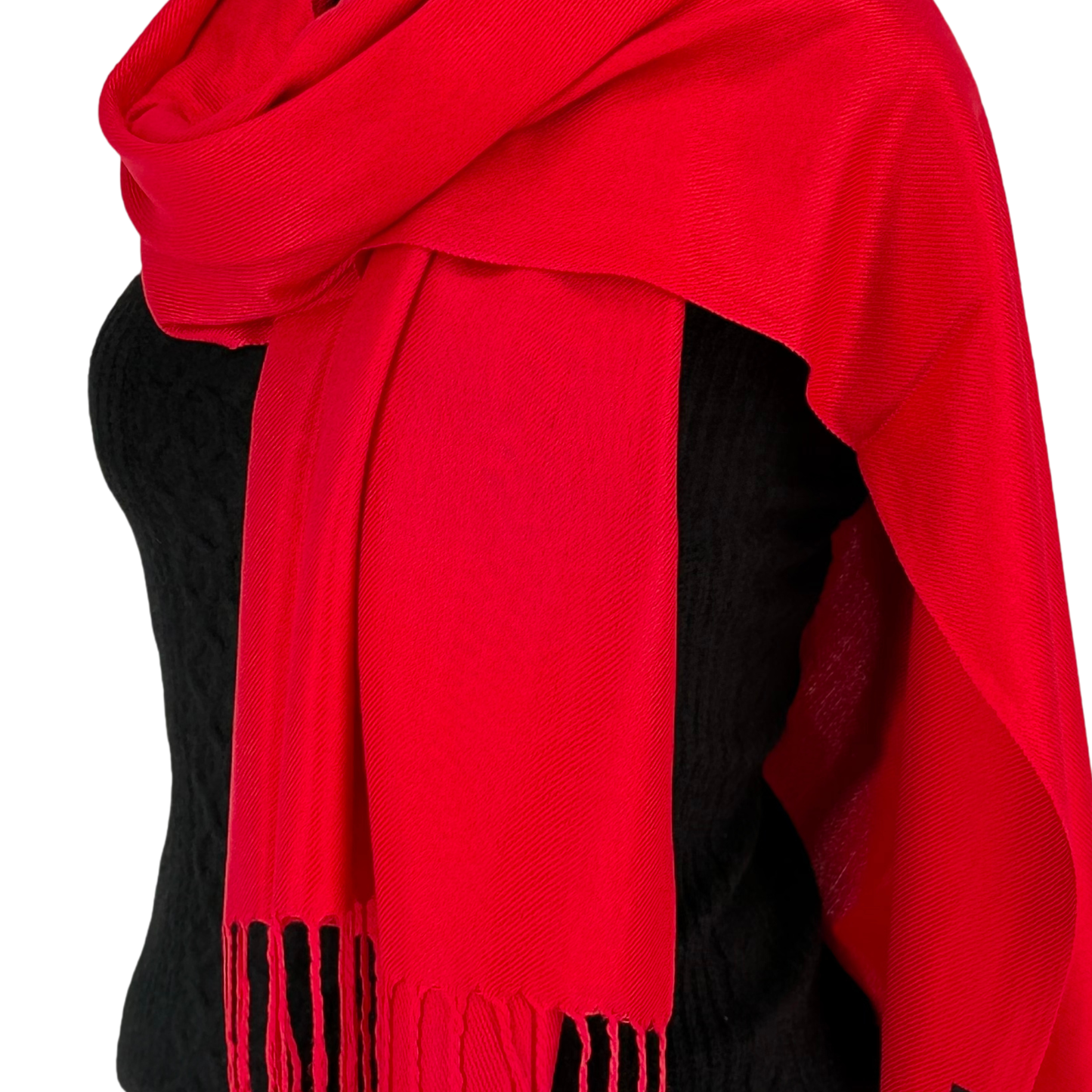 Solid Luxury Pashmina Shawl