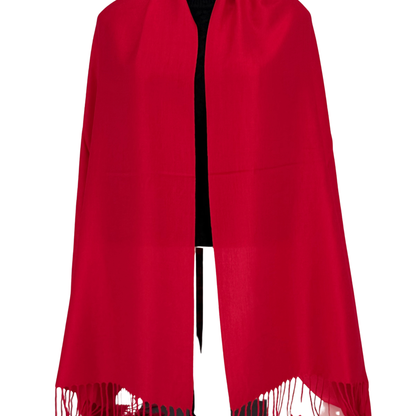 Solid Luxury Pashmina Shawl