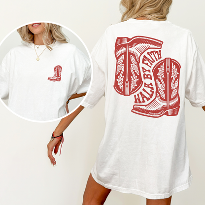 Walk by Faith Apparel -  T-shirt, Hoodie, Sweatshirt