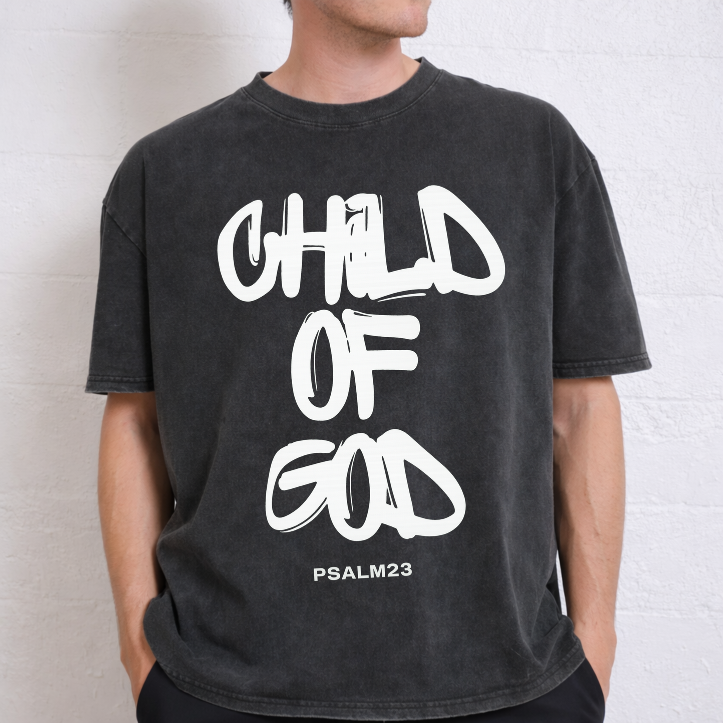 Child of God  - Acid Vintage Washed Tshirt
