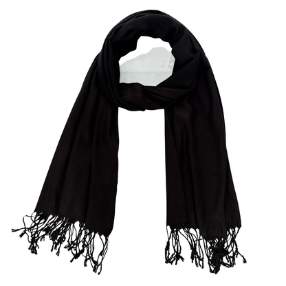 Solid Luxury Pashmina Shawl