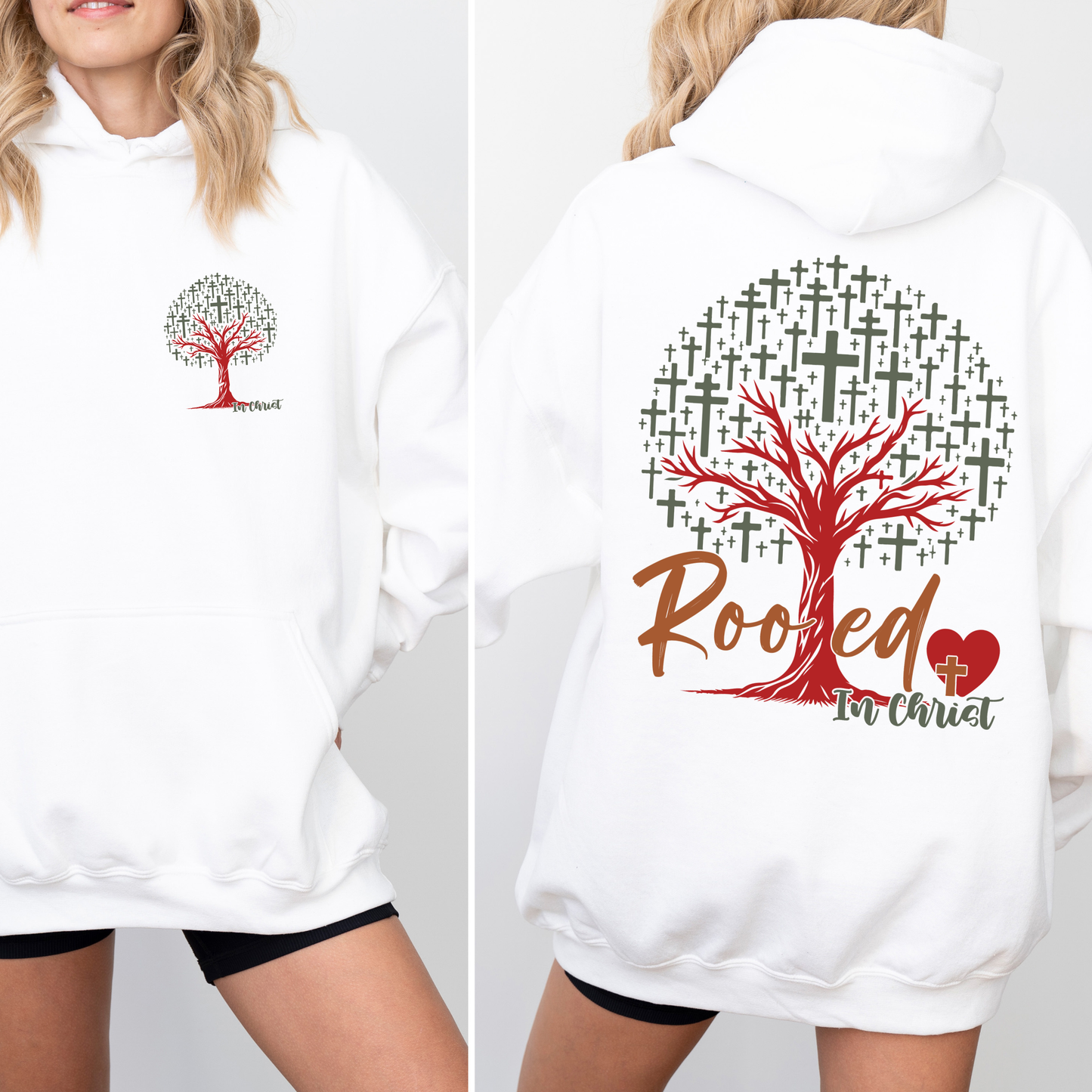 Rooted in Christ Apparel -  T-shirt, Hoodie, Sweatshirt