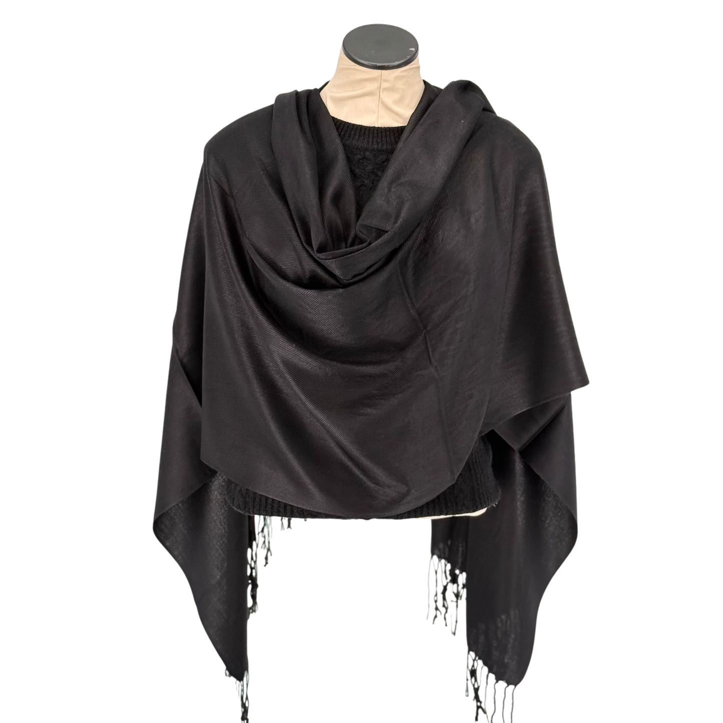 Solid Luxury Pashmina Shawl