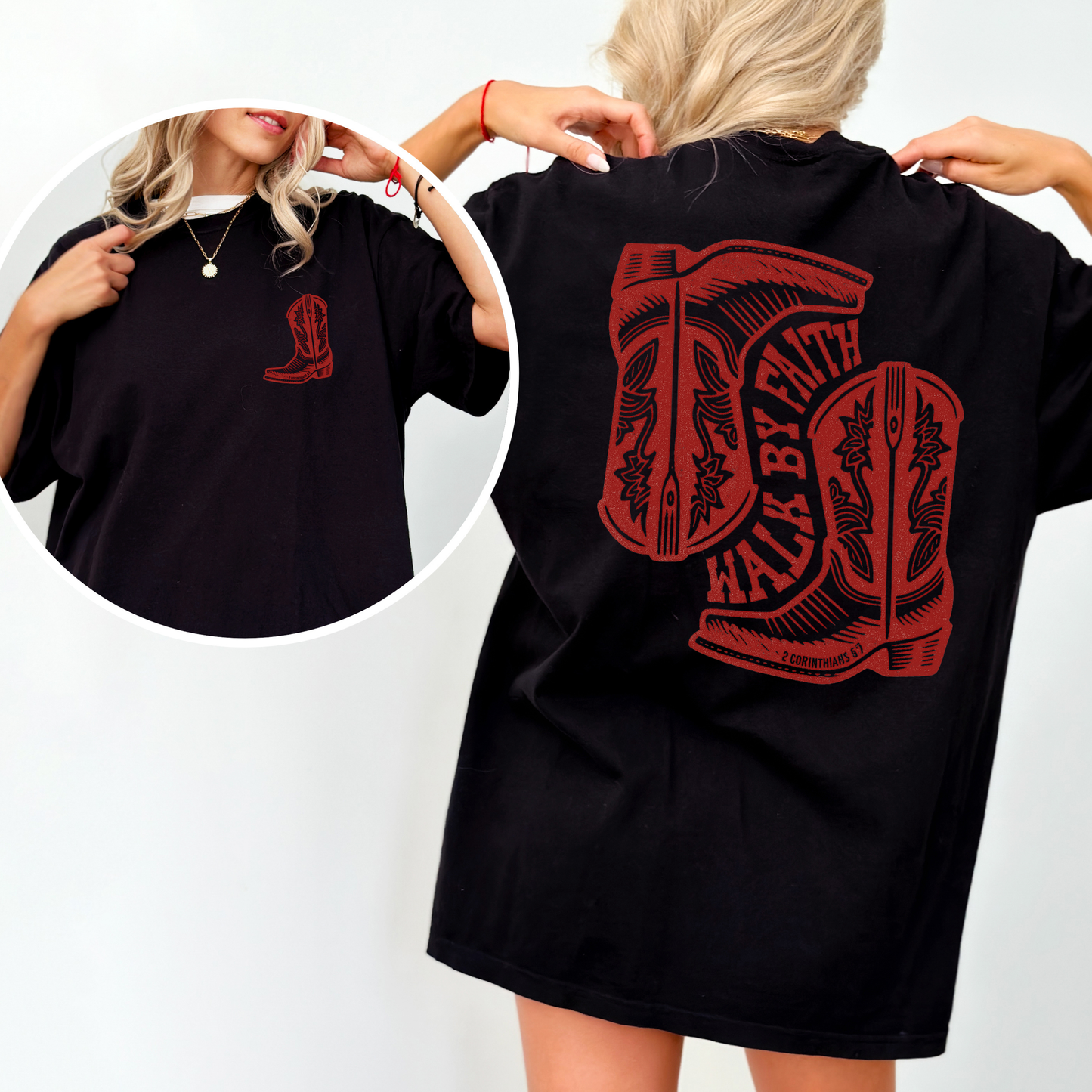 Walk by Faith Apparel -  T-shirt, Hoodie, Sweatshirt