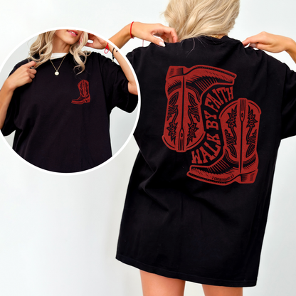 Walk by Faith Apparel -  T-shirt, Hoodie, Sweatshirt