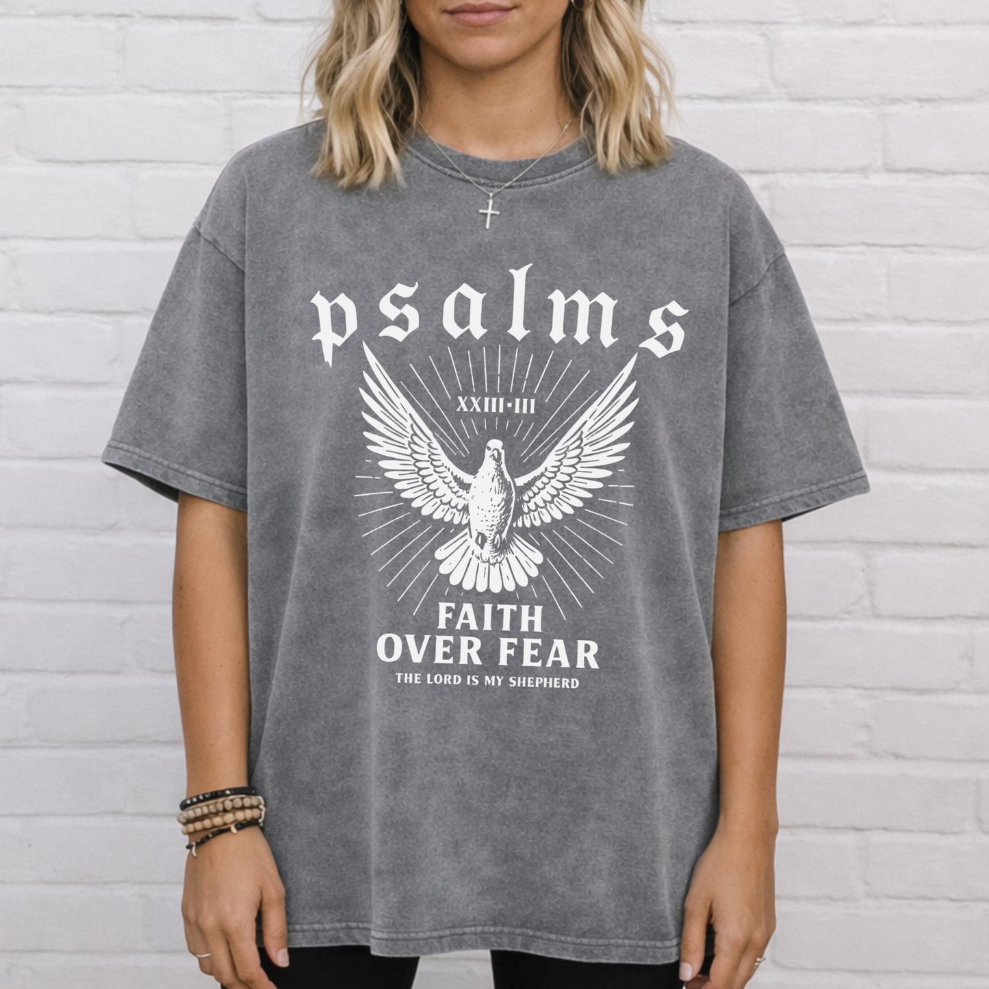 Psalms - Acid Vintage Washed Tshirt