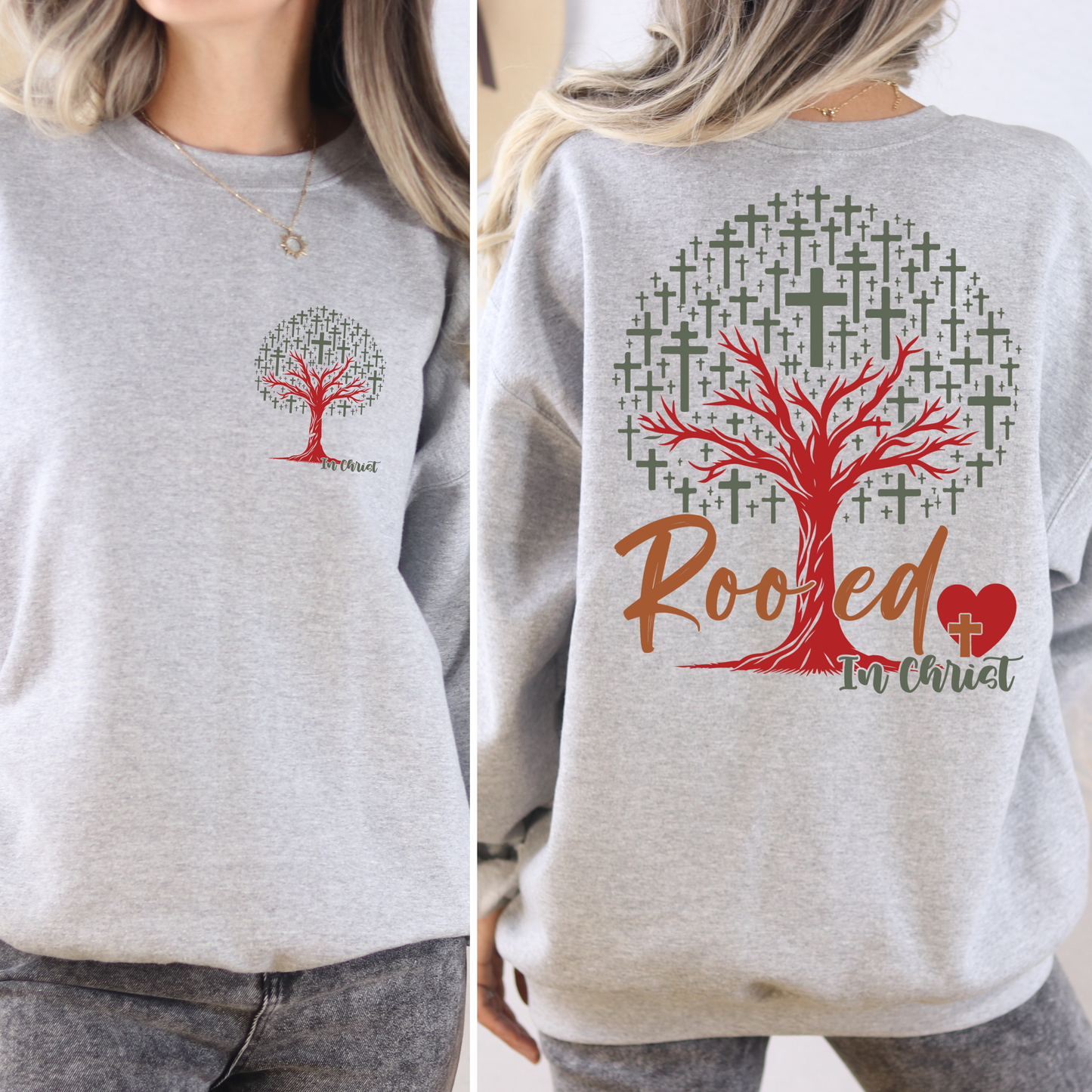 Rooted in Christ Apparel -  T-shirt, Hoodie, Sweatshirt