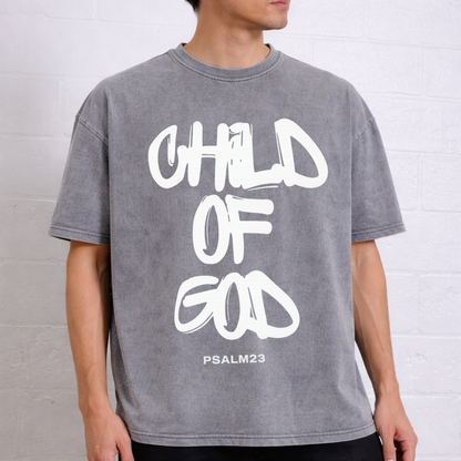 Child of God  - Acid Vintage Washed Tshirt