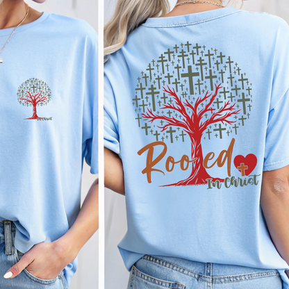 Rooted in Christ Apparel -  T-shirt, Hoodie, Sweatshirt