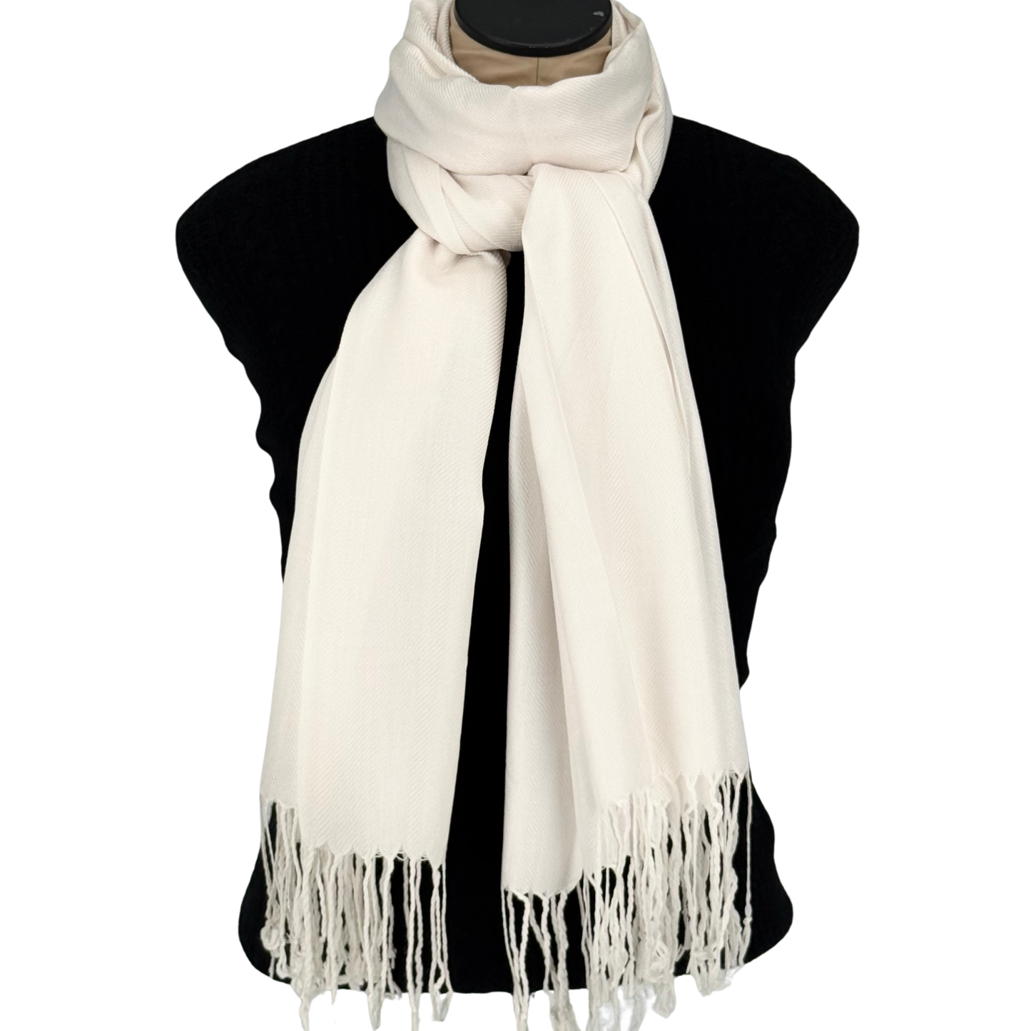 Solid Luxury Pashmina Shawl