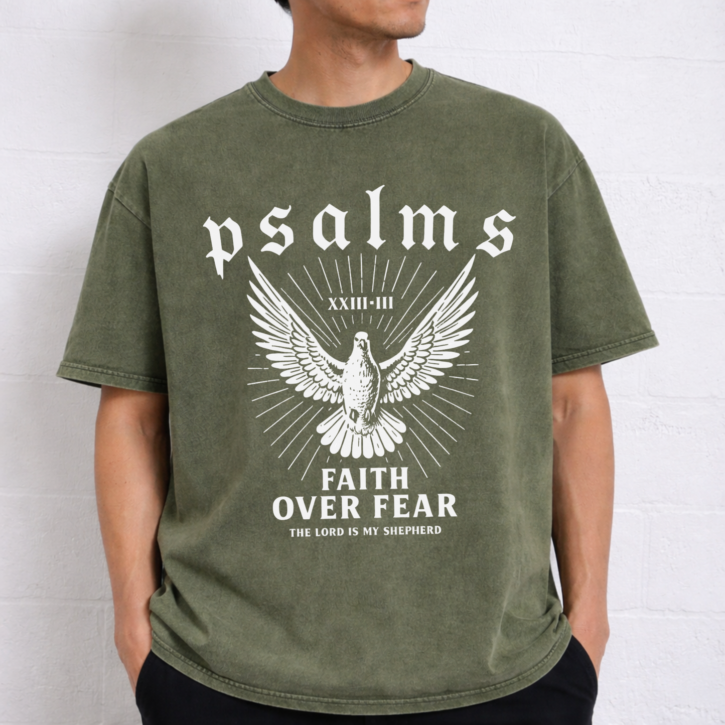 Psalms - Acid Vintage Washed Tshirt