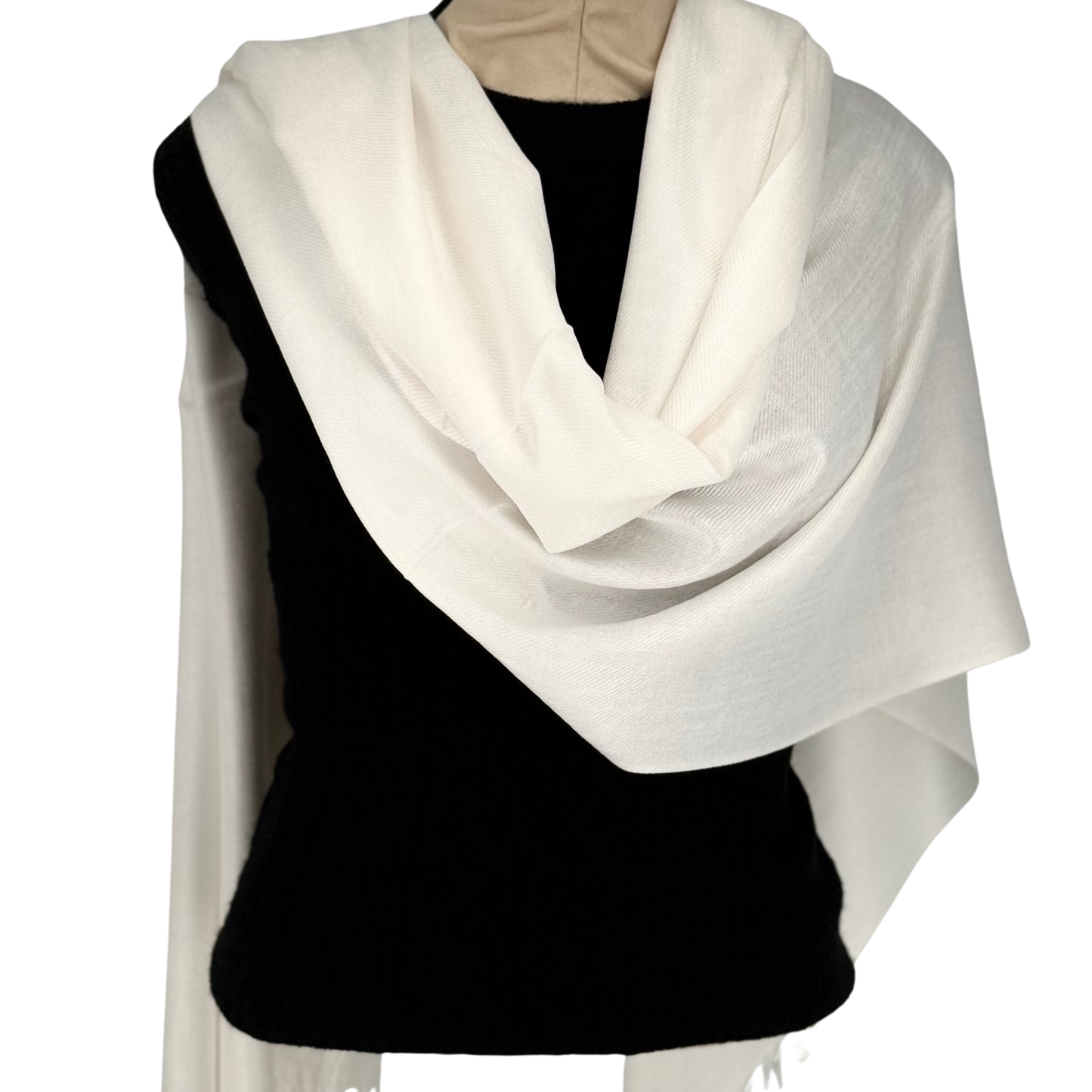 Solid Luxury Pashmina Shawl