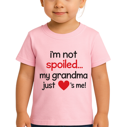 I'm not spoiled
