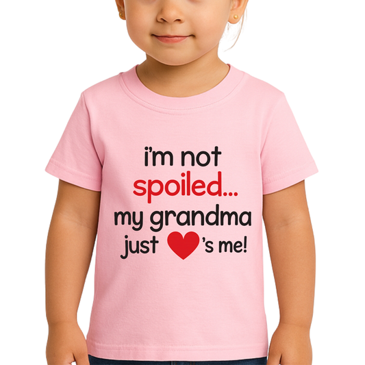 I'm not spoiled