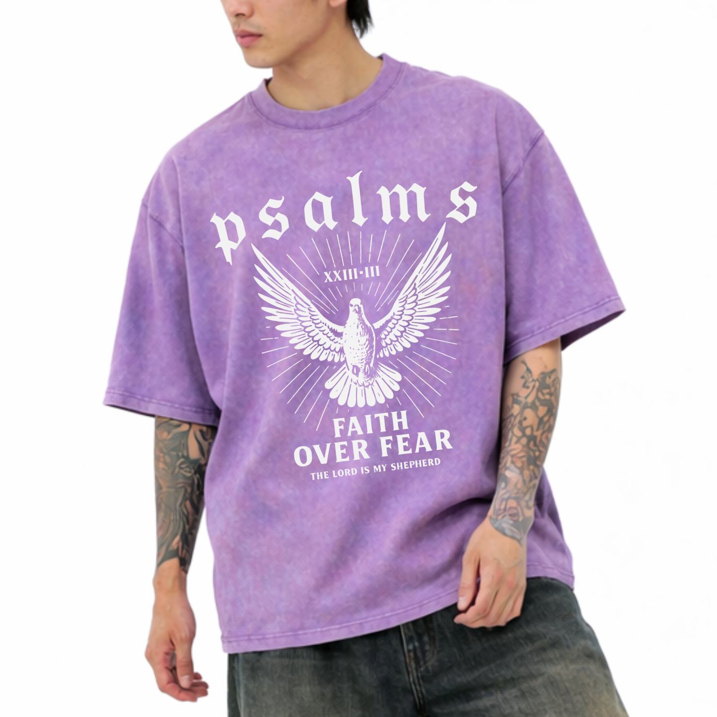 Psalms - Acid Vintage Washed Tshirt