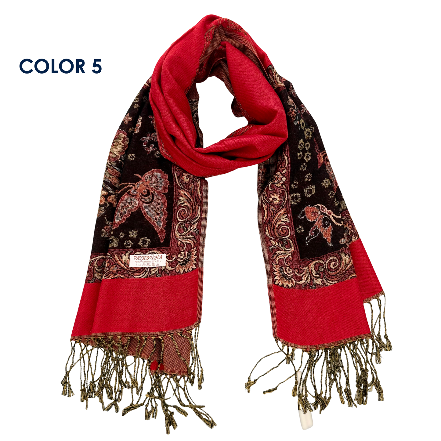 Butterfly Luxury Pashmina Shawl