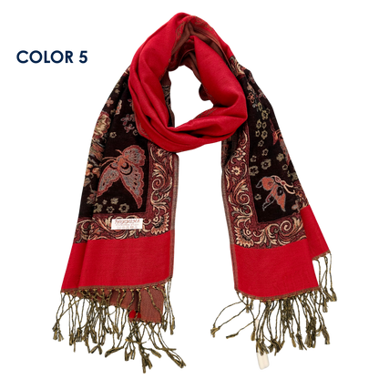 Butterfly Luxury Pashmina Shawl