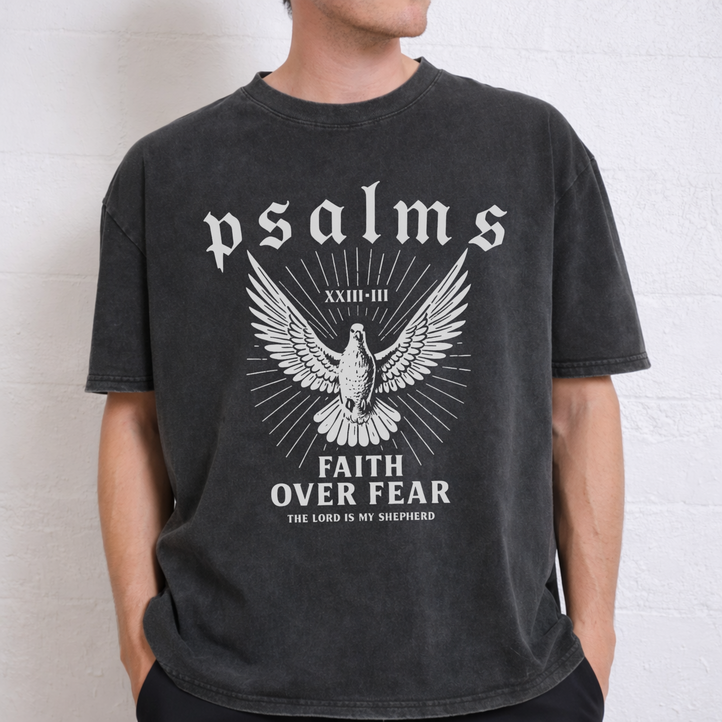 Psalms - Acid Vintage Washed Tshirt