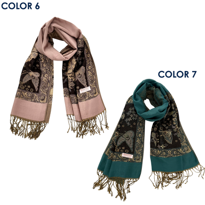 Butterfly Luxury Pashmina Shawl