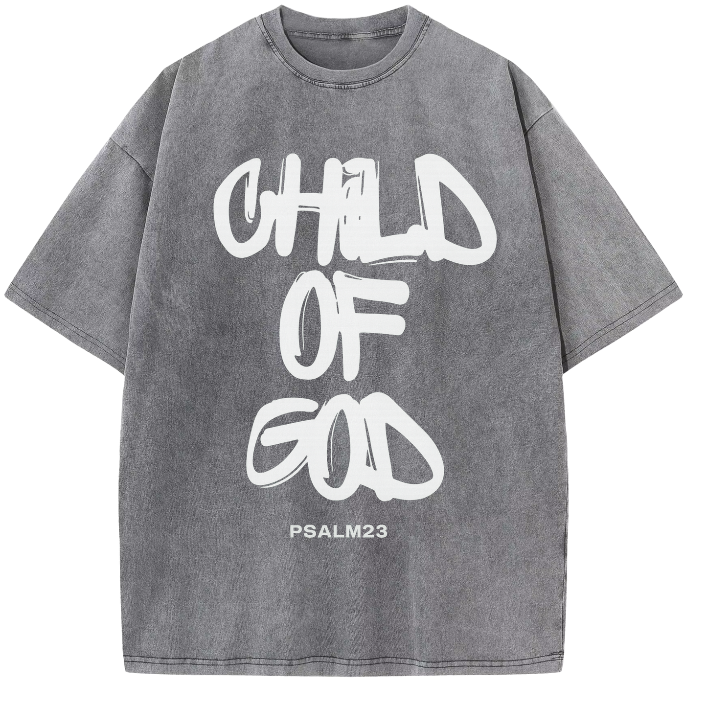 Child of God  - Acid Vintage Washed Tshirt