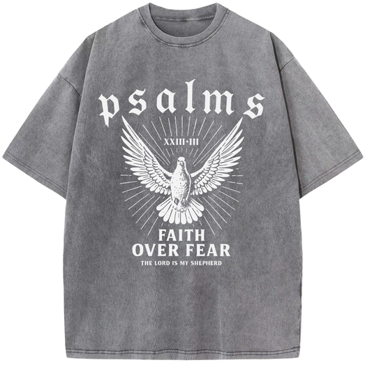 Psalms - Acid Vintage Washed Tshirt