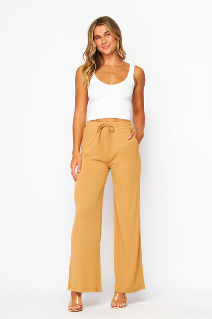 Ultrasoft Drawstring Long Pants