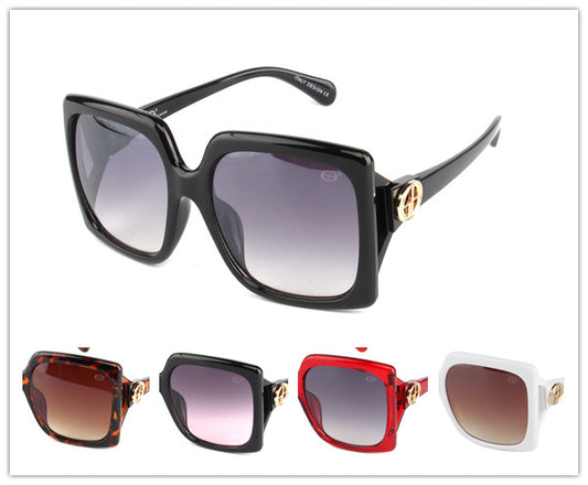 Women's Oversized Thick Frame Square Sunglasses