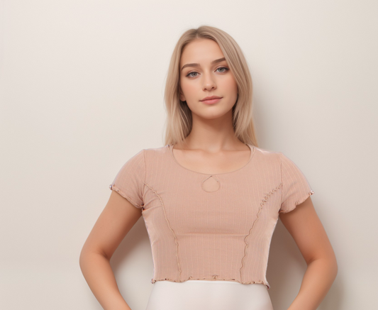 Keyhole Baby Tee