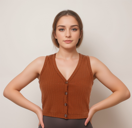 Knit Sweater Vest