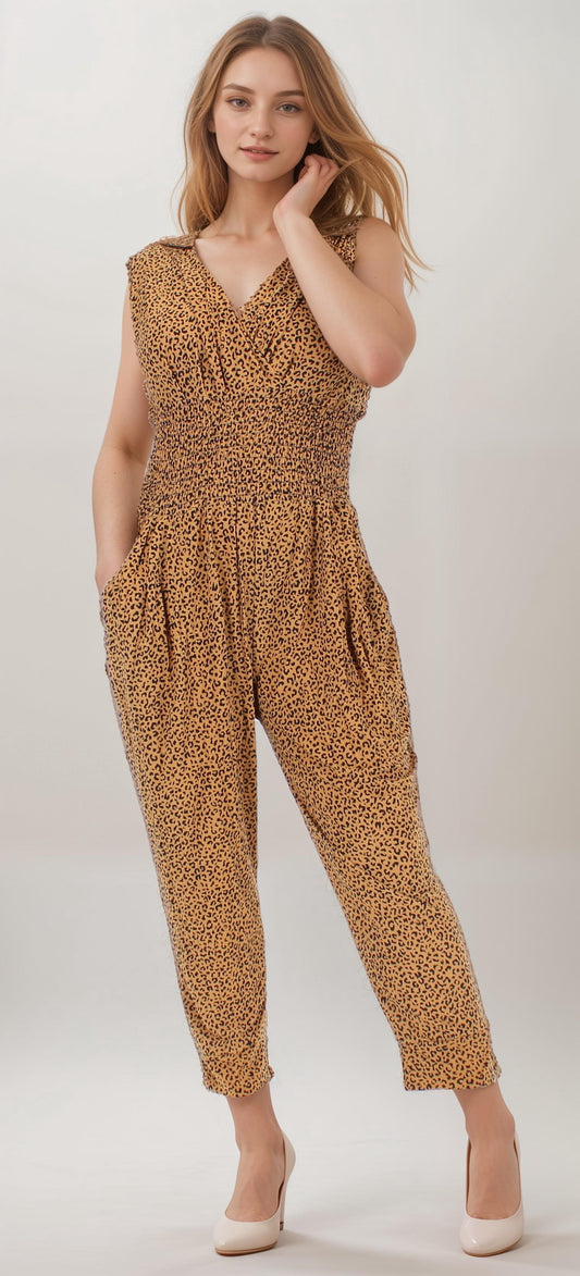 Leopard printed Jumpsuit