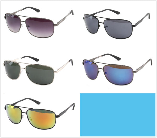 Men's Metal Frame Polarized Sunglasses