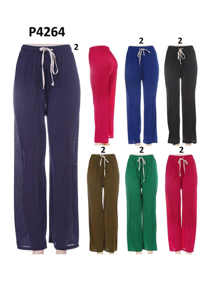 Drawstring Loose-Fit Casual Pants