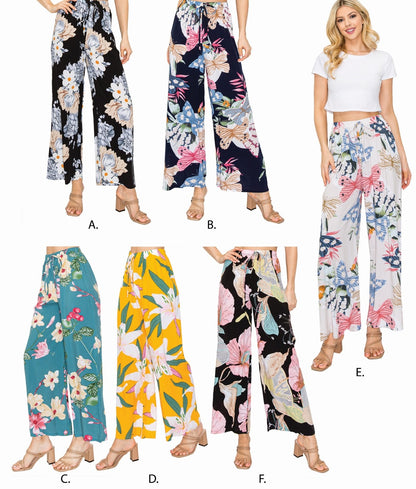 Floral Summer Pants